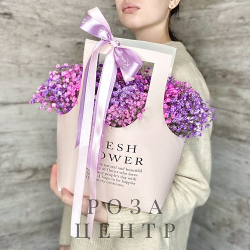 Композиция из гипсофилы 